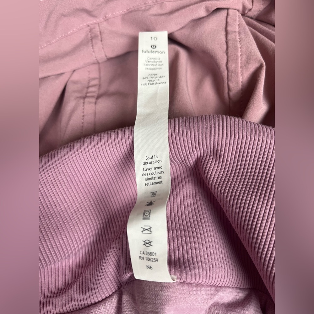 Lululemon Size:10 Women Hoodie Jacket Long Sleeve Pockets Full Zip Athletic - Picture 13 of 15